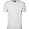 ID T-Time t-shirt kortærmet snow melange str. L