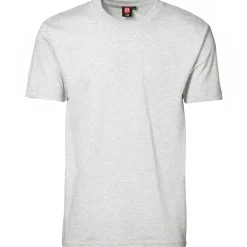 ID T-Time t-shirt kortærmet snow melange str. L