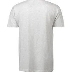 ID T-Time t-shirt kortærmet snow melange str. L