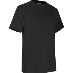 ID T-Time t-shirt kortærmet sort str. XL
