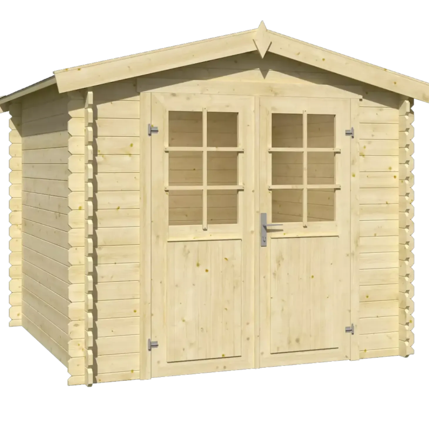 Ingo redskabsrum med dobbeltdør 3,8 m²