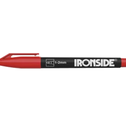 Ironside permanent marker rød