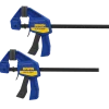 Irwin Quick-Grip mini enhåndstvinge 6" - 150 mm 2-pak