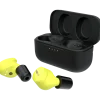 ISOTunes høreværn og headset sort/neon gul