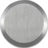 Jasa blindskilt Ø52 mm x 12 mm massiv rustfri stål
