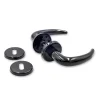 Jasa Coupe dørgreb m/nøgleskilt CC 30 mm sort