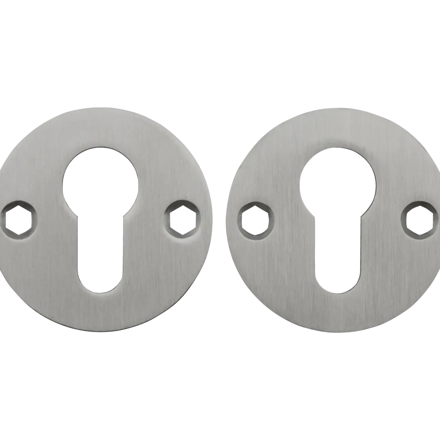 Jasa cylinderskiltsæt dråbe Ø52 mm sort stål