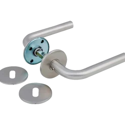 Jasa dørgreb L-form 16 mm click rustfrit stål