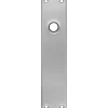 Jasa langskilt m/grebshul 233x53x5 mm børstet rustfrit stål