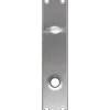 Jasa langskilt m/vrider t/ASSA 233x53x5 mm børstet rustfrit stål