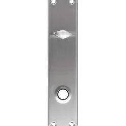 Jasa langskilt m/vrider t/ASSA 233x53x5 mm børstet rustfrit stål
