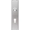 Jasa langskilt t/dråbecylinder 233x53x5 mm CC92 børstet rustfrit stål
