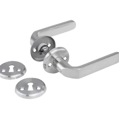Jasa Mira dørgreb m/nøgleskilt CC 30 mm aluminium