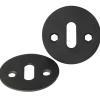 Jasa nøgleskilt Ø52x2 mm sort