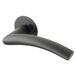 Jasa Sirius L-form dørgreb 19 mm sort