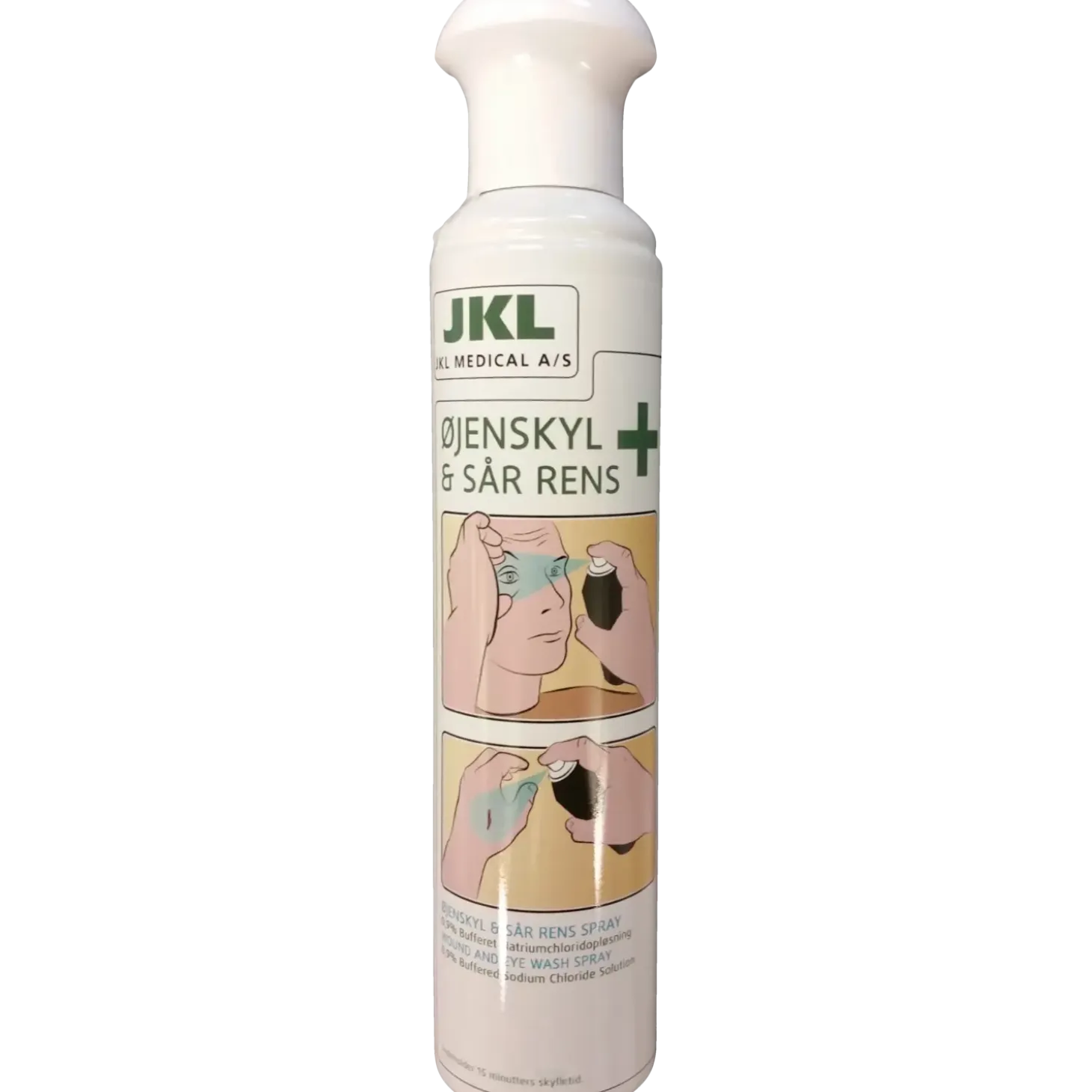 JKL øjenskylle-spray 250 ml.