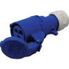 Jo-el hunstik 250V 14A CEE 17 blå