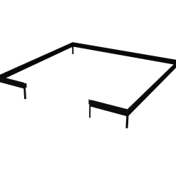 Juliana fundament Oase 8,8 m² sort
