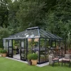 Juliana Grand Oase 25,6 m2 antracit 3 mm hærdet glas