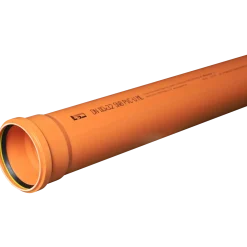 Kaczmarek PVC-U SN8 afløbsrør 110 x 1000 mm