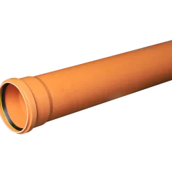 Kaczmarek PVC-U SN8 afløbsrør 110 x 2000 mm