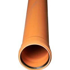 Kaczmarek PVC-U SN8 afløbsrør 110 x 2000 mm