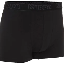 Kappa tights 2-pak sort - str. S