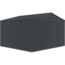 Kenneth redskabsskur med dobbeltdør, 10,84 m²
