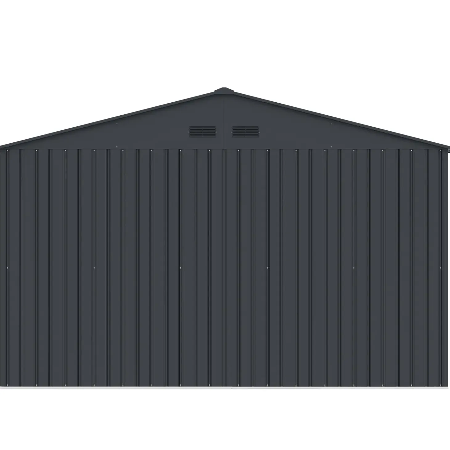 Kenneth redskabsskur med dobbeltdør, 10,84 m²