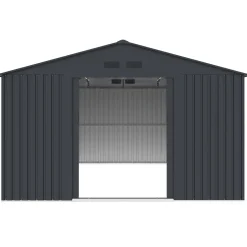 Kenneth redskabsskur med dobbeltdør, 10,84 m²