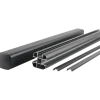 Kirkedal Alu design stolpe K100 80x80 mm længde 270 cm sort