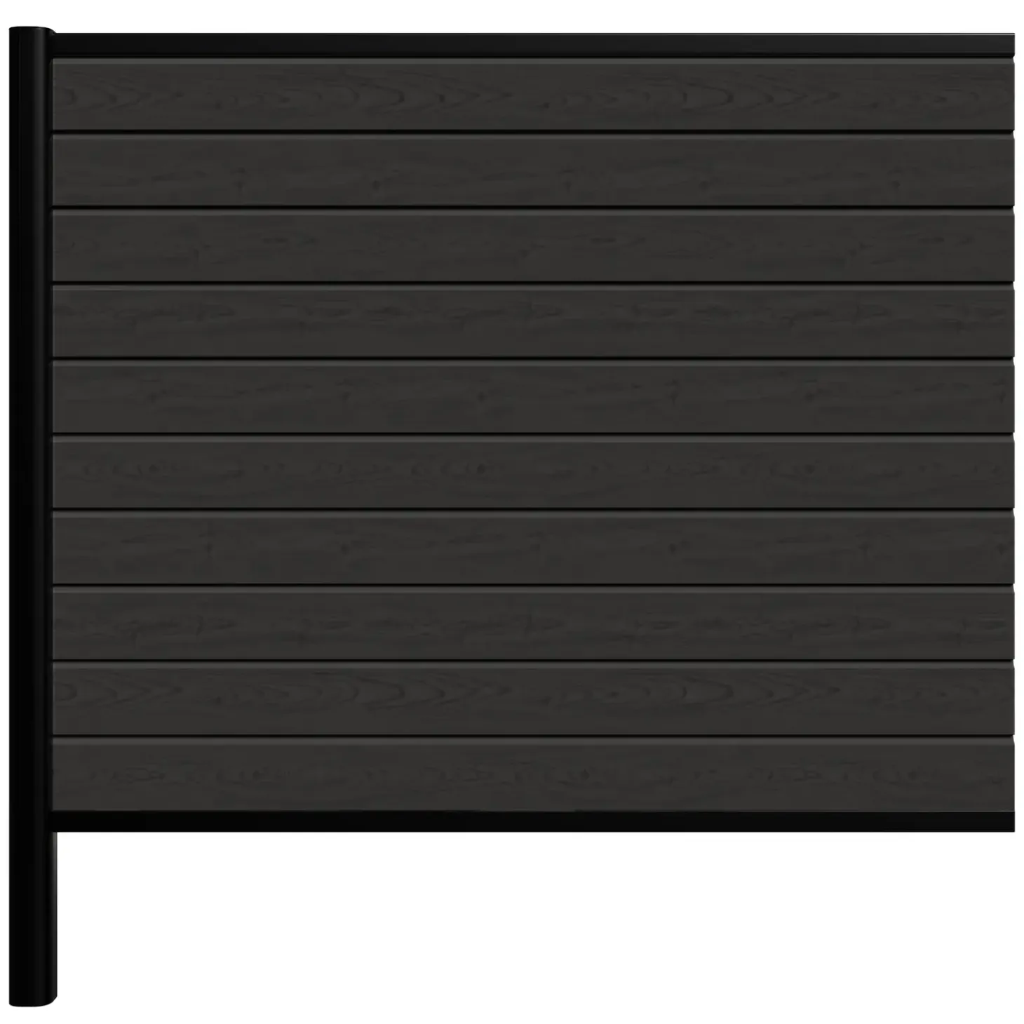 Kirkedal Alu Light komposithegn startsæt K1 156x156 cm sort