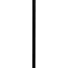 Kirkedal Alu Light 60x60 mm længde 270 cm stolpe sort