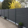 Kirkedal aluminium komposithegn startsæt K2 (dobbeltklink) Sort/Sort