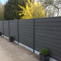 Kirkedal aluminium komposithegn startsæt K2 (dobbeltklink) Sort/Sort