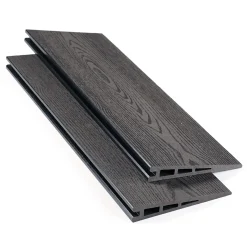 Kirkedal aluminium komposithegn startsæt K2 (dobbeltklink) Sort/Sort