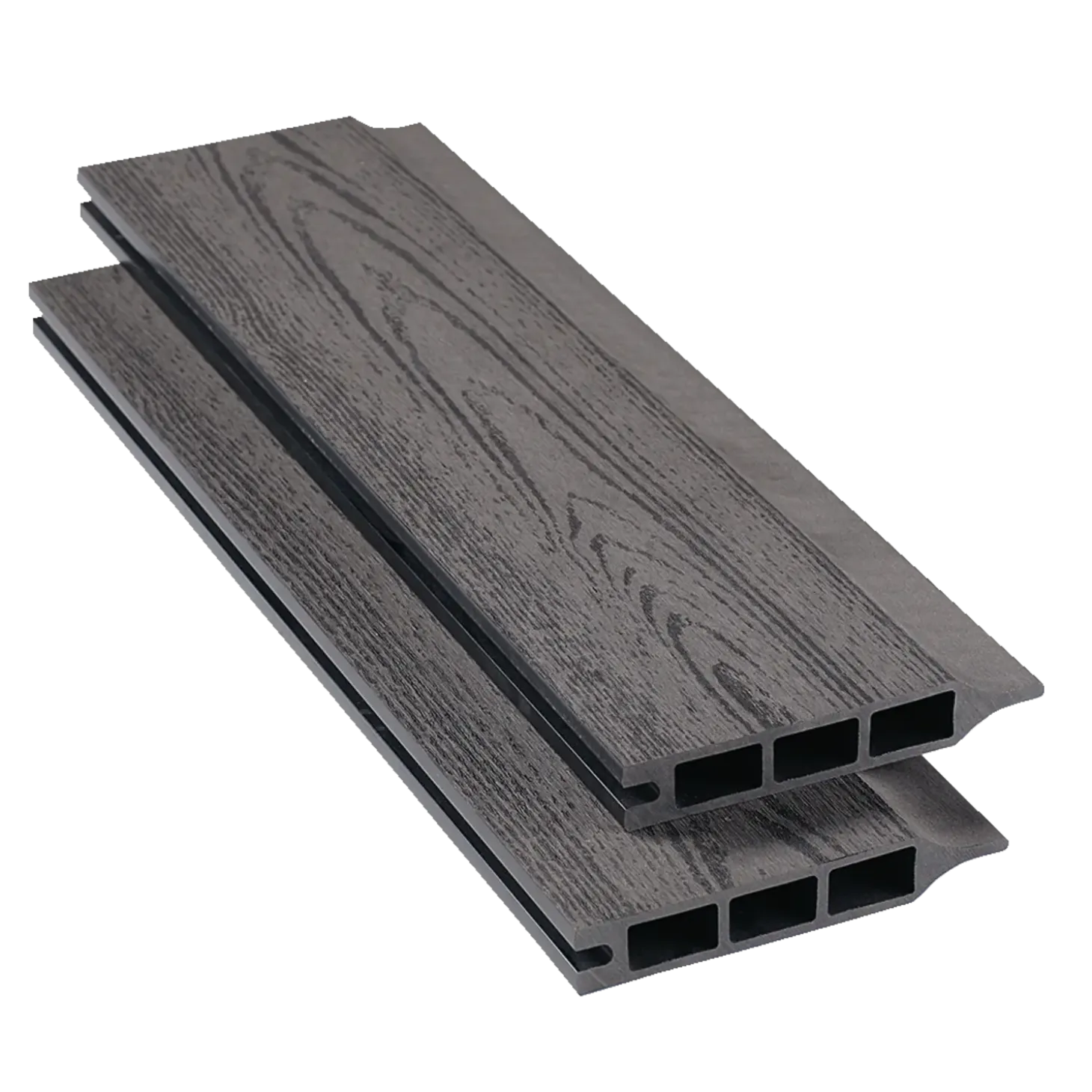Kirkedal aluminium komposithegn startsæt K1 (fer/not) Sort