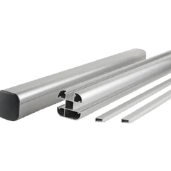 Kirkedal aluminium komposithegn startsæt K1 (fer/not) Sort