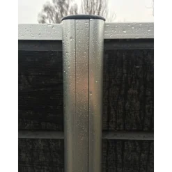 Kirkedal aluminium komposithegn startsæt K1 (fer/not) Sort