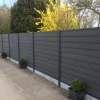 Kirkedal aluminium komposithegn forlængersæt K2 (dobbeltklink) Sort/Sort