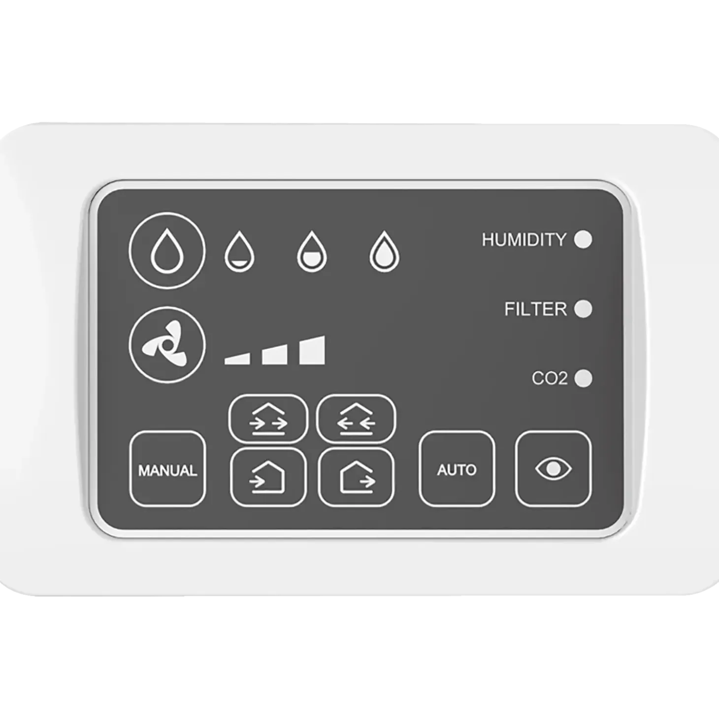 Klimair UNOKLIMA ventilation - kontrolpanel 160