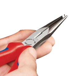 Knipex spidstang med skær og flerkomponent håndtag 200 mm