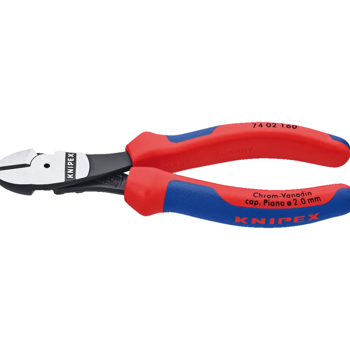 Knipex tangsæt kraft-sidebider/fladrundtang/vandpumpetang