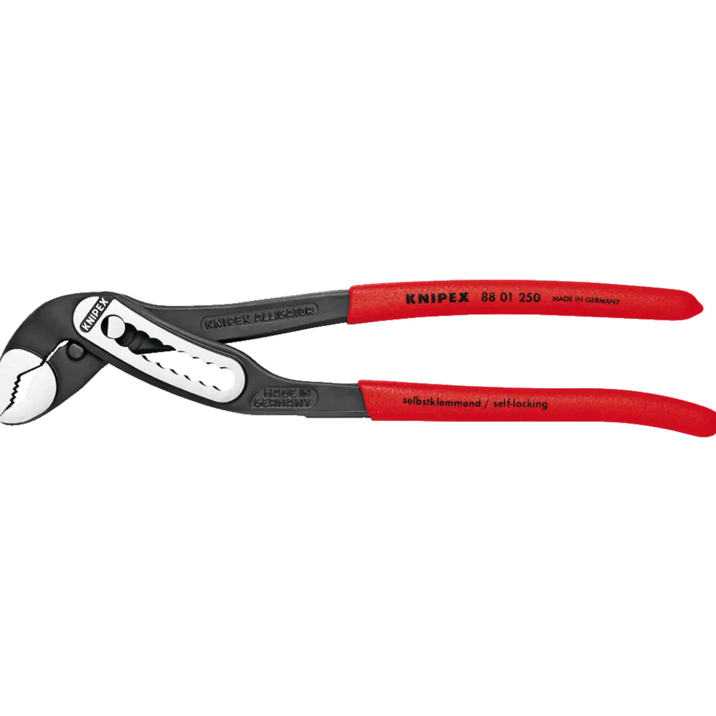 Knipex tangsæt kraft-sidebider/fladrundtang/vandpumpetang