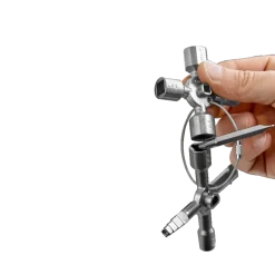 Knipex TwinKey® styreskabsnøgle - 10 profiler