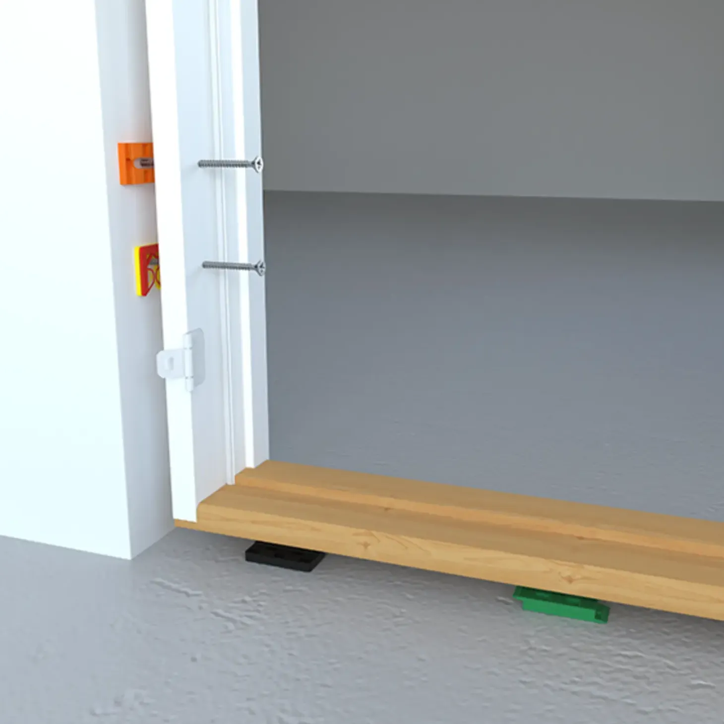 Knudsen Kilen plastkile orange 8x40x80 mm