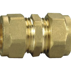 Kobling klemring 10x10 mm messing