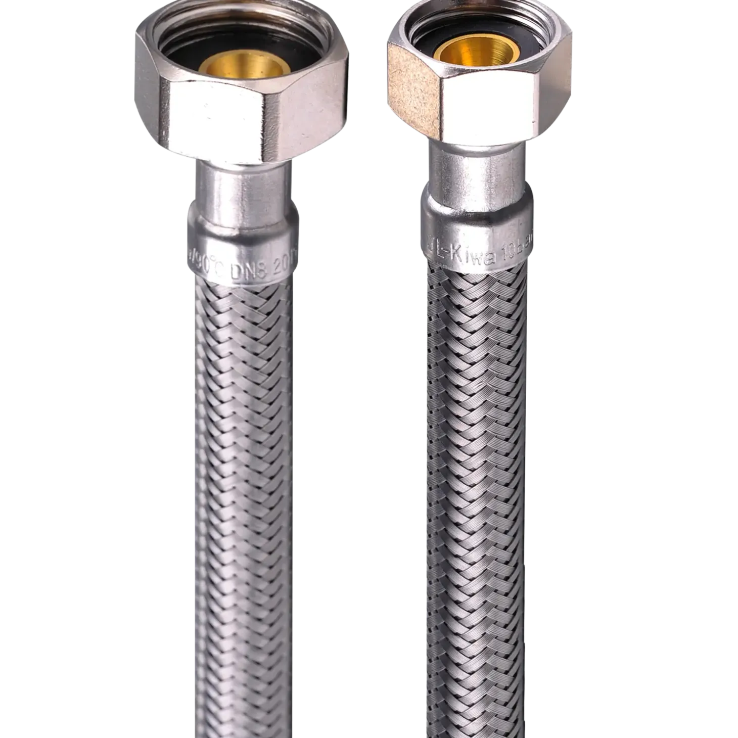 Kombi flex tilslutningsslange 1/2"x3/8"x40 cm