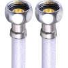 Kombi flex toiletslange 1/2"x1/2"x40 cm hvid