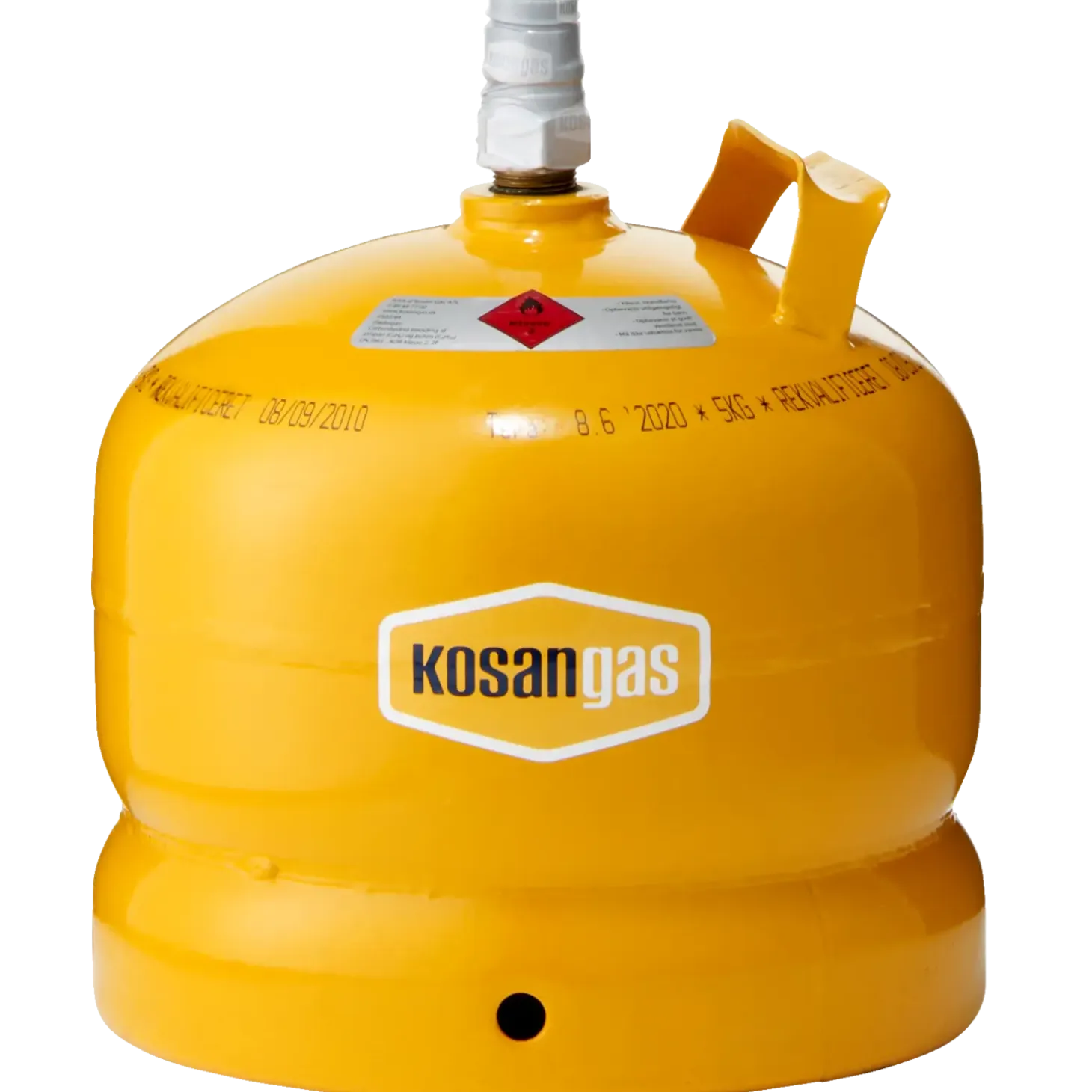 Kosan 5 kg gasflaske (intet indhold)
